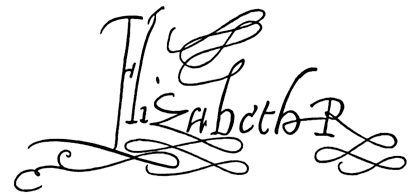 Elisabeth 2 Unterschrift